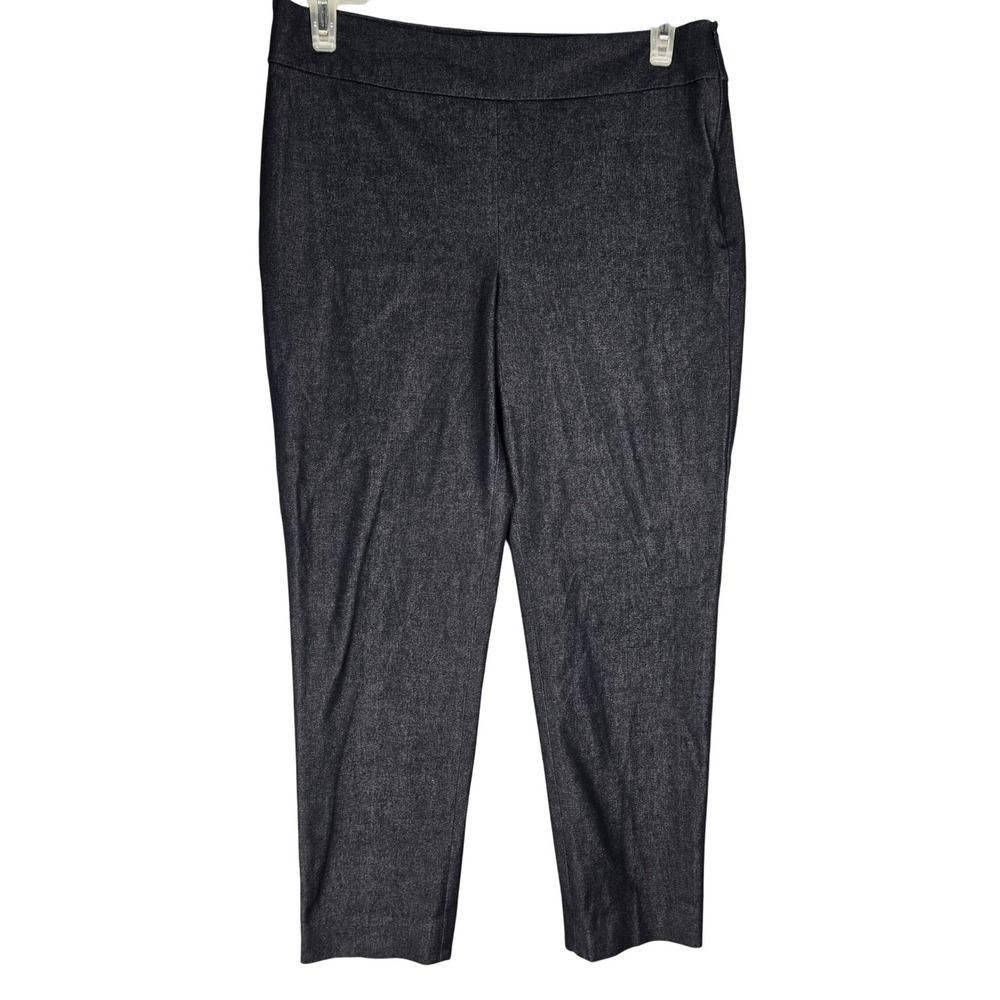 Talbots Ankle Pant Womens 10 Chatham Ankle Pant Dark Indigo Stretch EUC